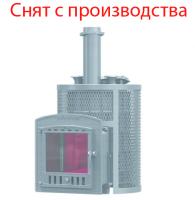печь для бани gfs авангард ураган 40 п2 pro зк круглая чугунная