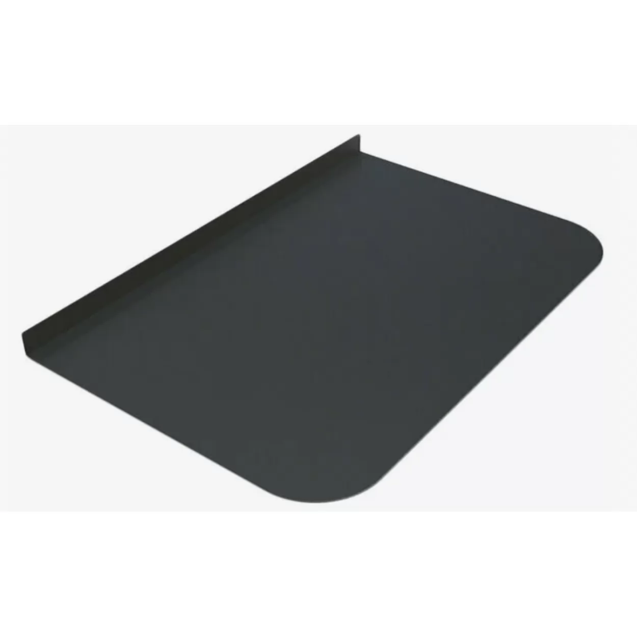 лист притопочный black ⁠400х1000, черный муар, 0.8 мм (sg)