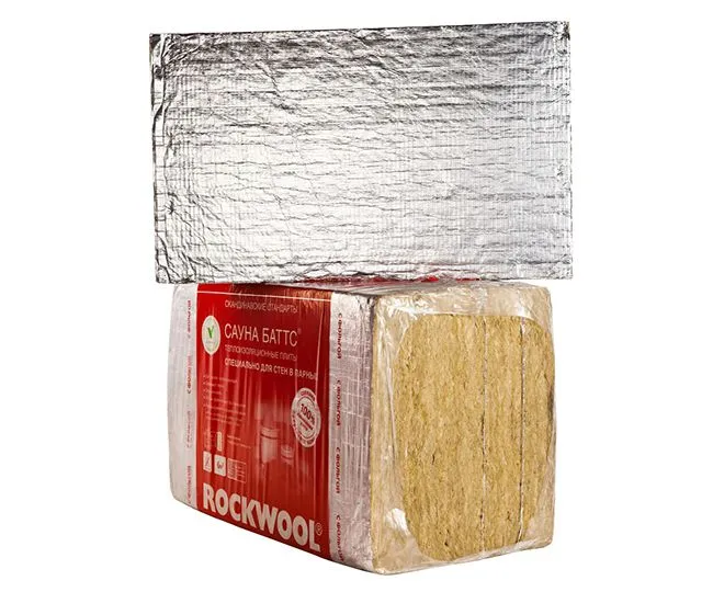 плита сауна баттс 1000*600*50 мм, высокотемпературная изоляционная, rockwool