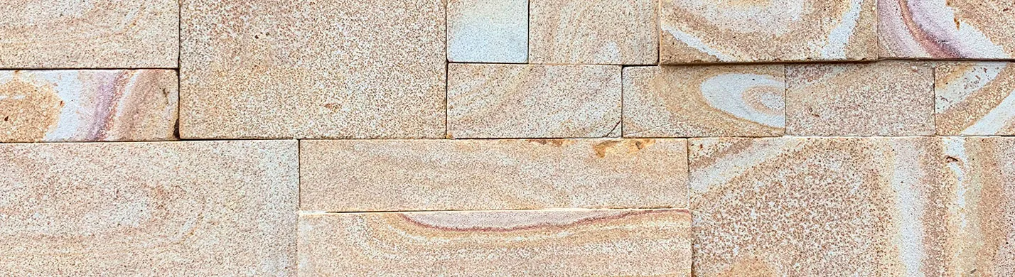 плитка песчаник индийский 150*600*15-20мм (0.72м2) 8шт
