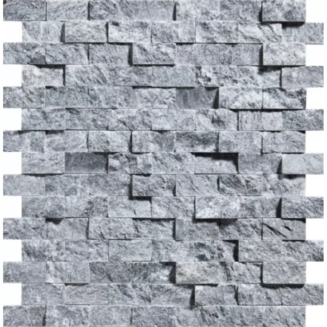мозаика из натурального камня талькомагнезит tk-618tl tulikivi natural, сетка 280x300x8-14 мм (1 элемент 20х40мм), 7 шт. в уп. (0,588м2), уп. (tulikivi)