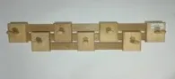 вешалка 7 креплений комбинированная вк-7/вш-7 ольха, 212f, банный эксперт
