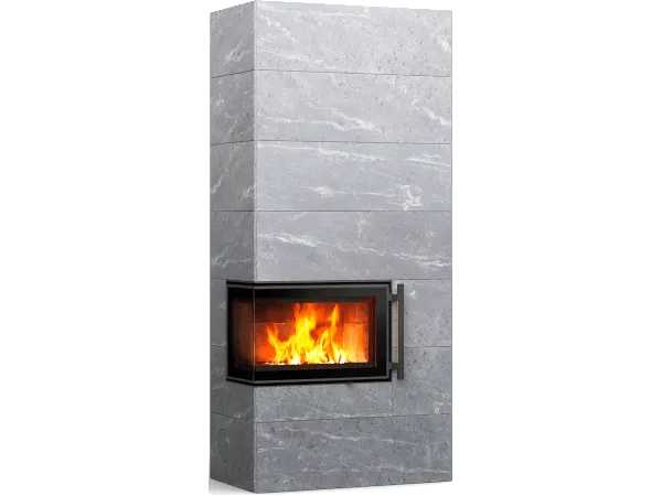 печь-камин tulikivi petro classic 2100мм