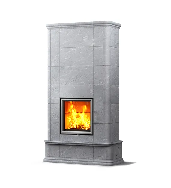 печь-камин tulikivi akko classic 2235 мм