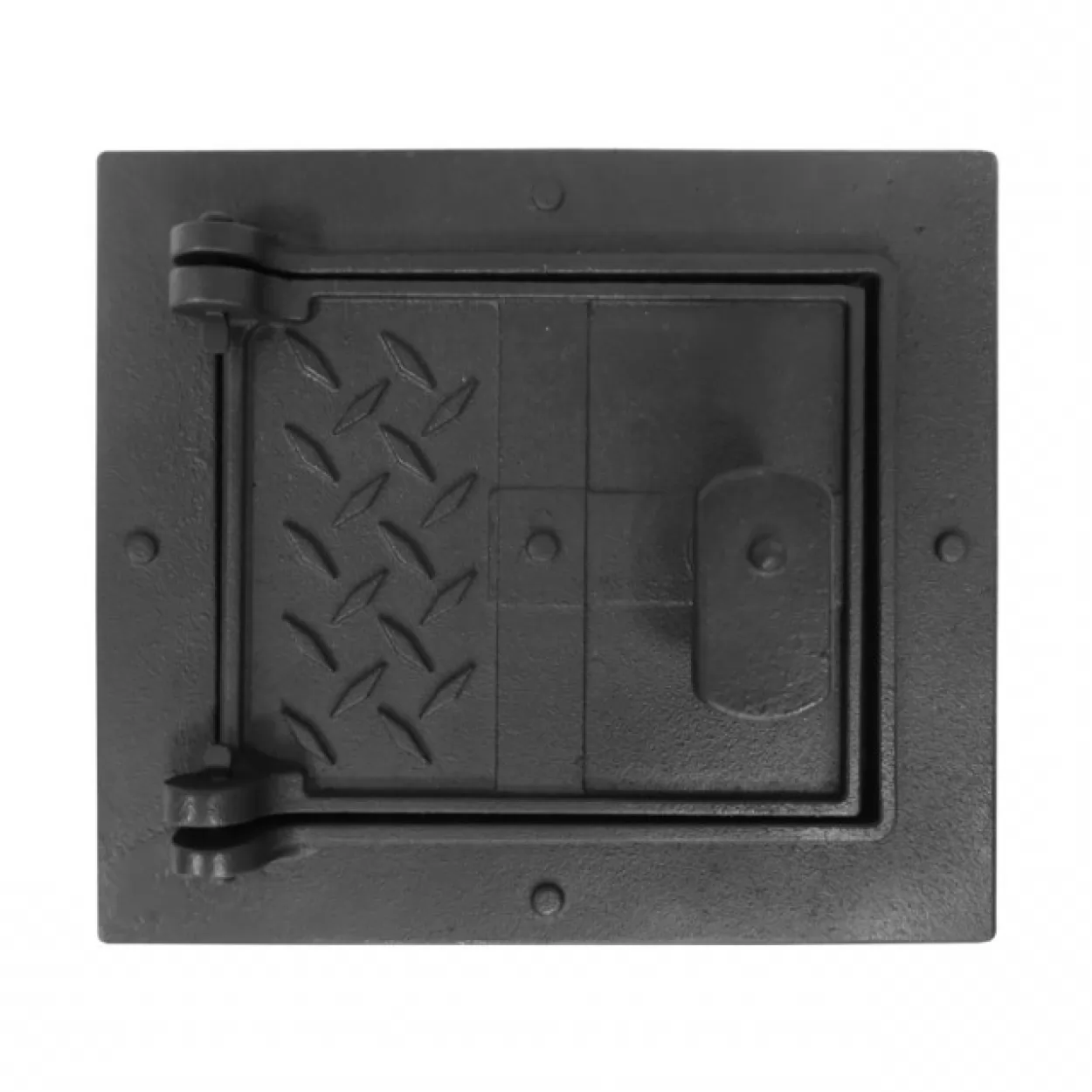 дверь прочистная уплотненная дпру-2д лофт 150x125 rl10, крашеная (рубцовское литьё)