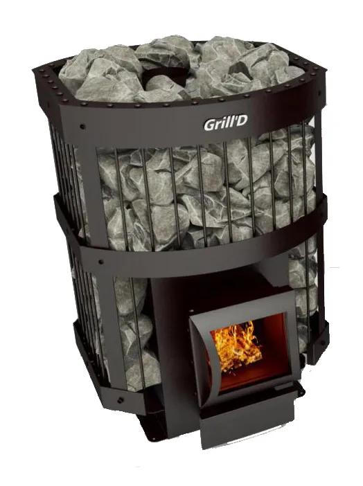 печь для бани grill'd leo 240 short grey*